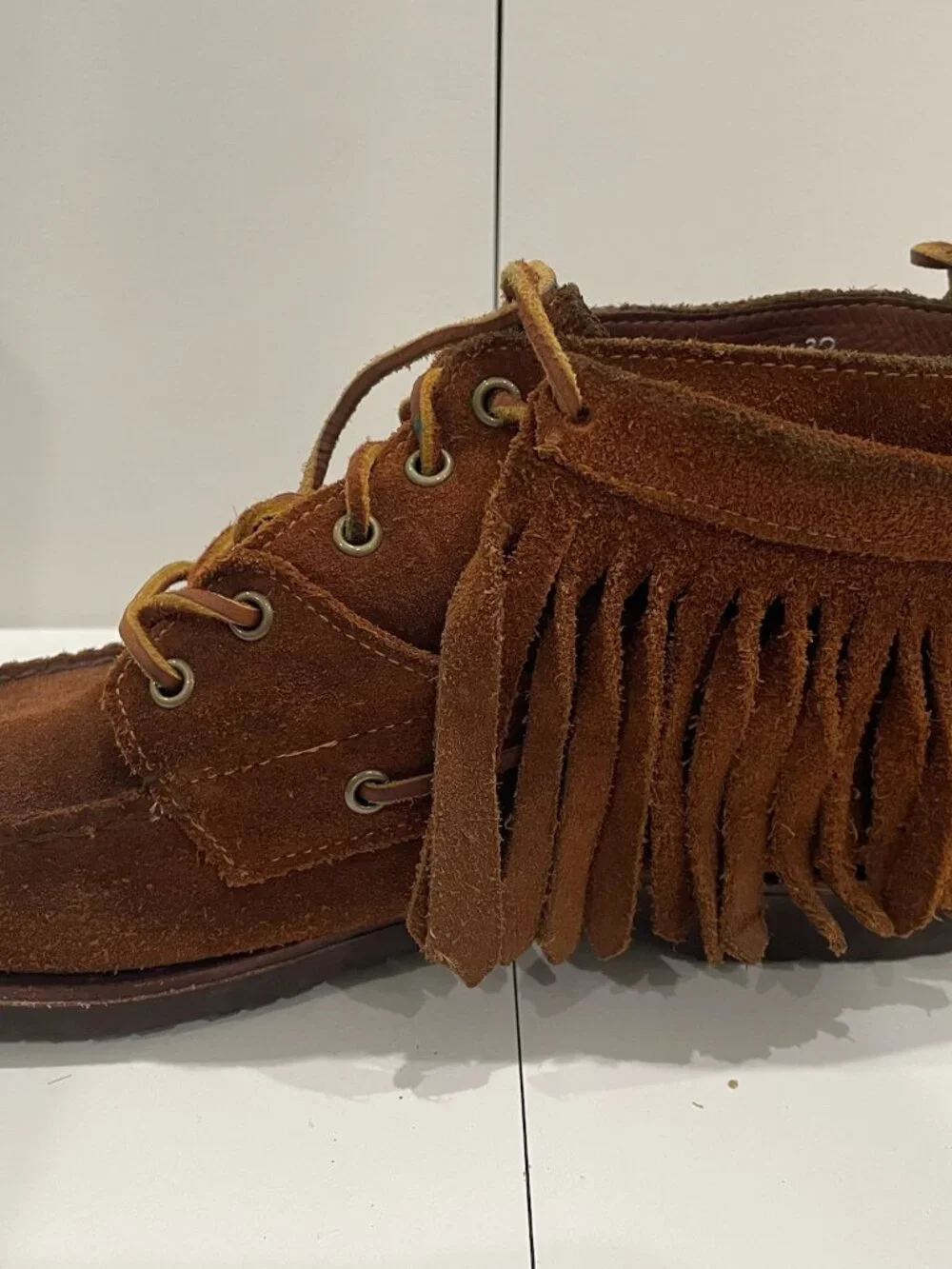 Ronnie Fieg X Sebago Iroquois RARE Chestnut Suede sz 11